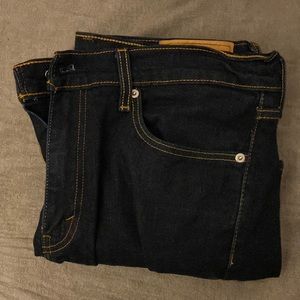 Levis 511 dark blue jeans 36x30